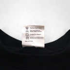 PLANET HOLLYWOOD 90s USA Made Advertising T-shirt L Black One Point Logo Embroidery