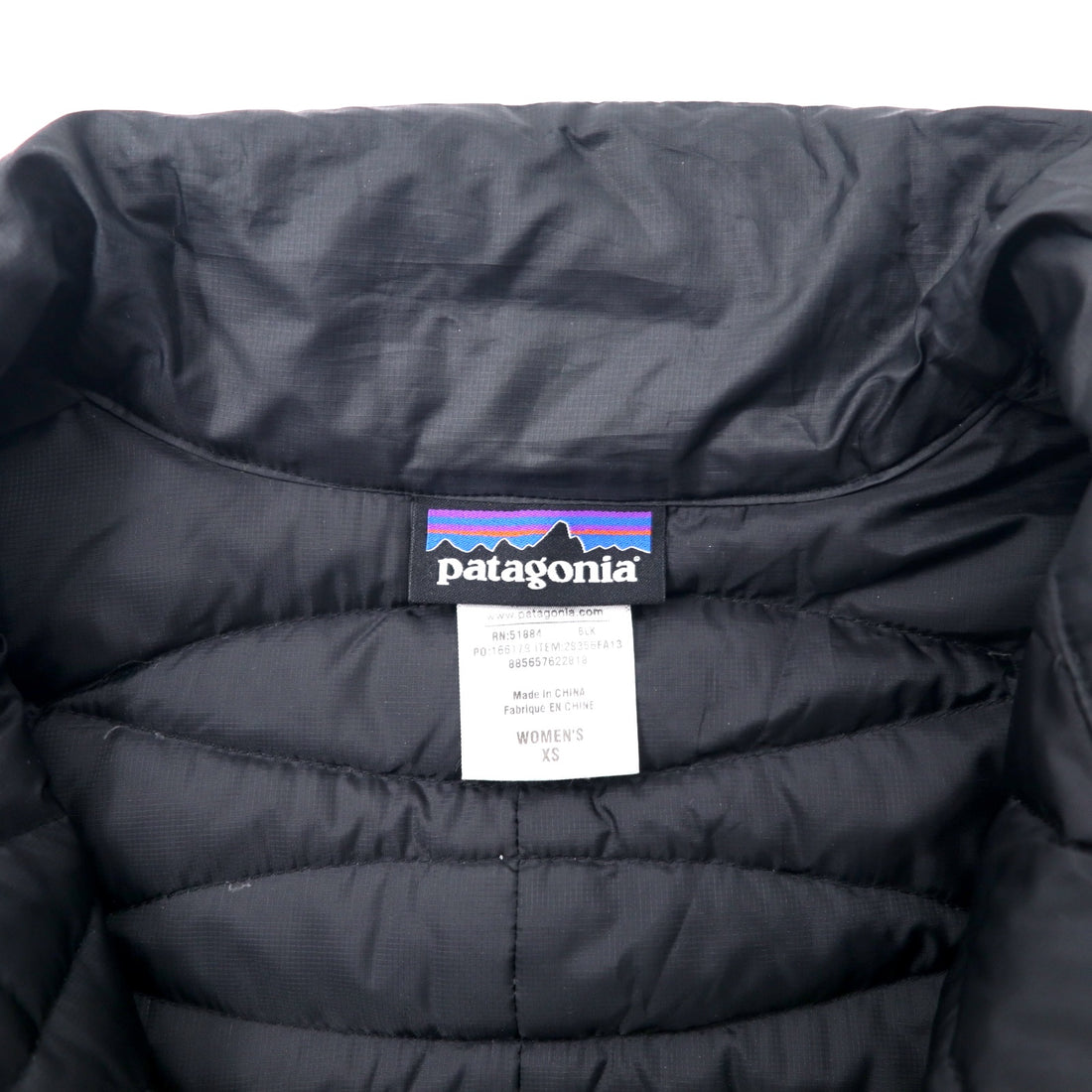 patagonia Fiona Parka Down Coat XS Navy Polyester Fiona Parka 28356FA13