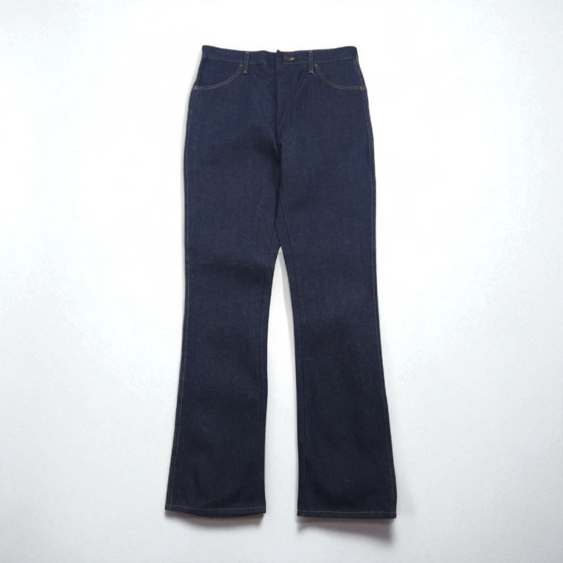 RUSTLER ( Wrangler ) 90年代 リジッド フレア デニムパンツ ジーンズ L インディゴ ブーツカット 87620NV