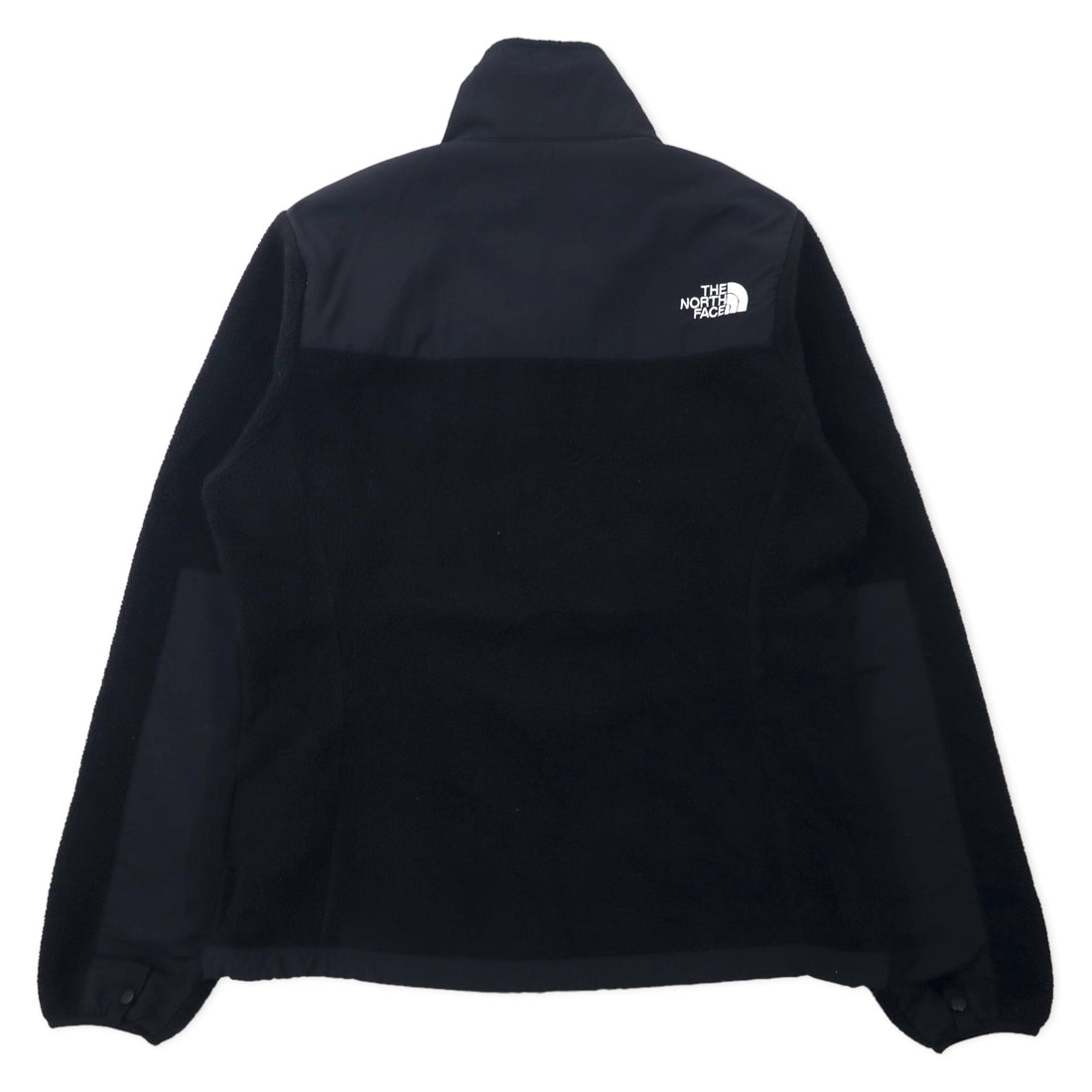THE NORTH FACE Denali Jacket POLARTEC Fleece S Black Polyester One Point Logo Embroidery