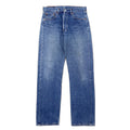 日本然リトテ-古着オンライン-Levi's ユーロリーバイス 501 デニムパンツ 32 ブルー コットン ボタン裏247 ボタンフライ 501-0114 トルコ製-Levi's Euro Levi's 501 Denim Pants 32 Blue Cotton Button Back 247 Button Fly 501-0114 Türkiye Made