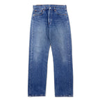 日本然リトテ-古着オンライン-Levi's ユーロリーバイス 501 デニムパンツ 32 ブルー コットン ボタン裏247 ボタンフライ 501-0114 トルコ製-Levi's Euro Levi's 501 Denim Pants 32 Blue Cotton Button Back 247 Button Fly 501-0114 Türkiye Made