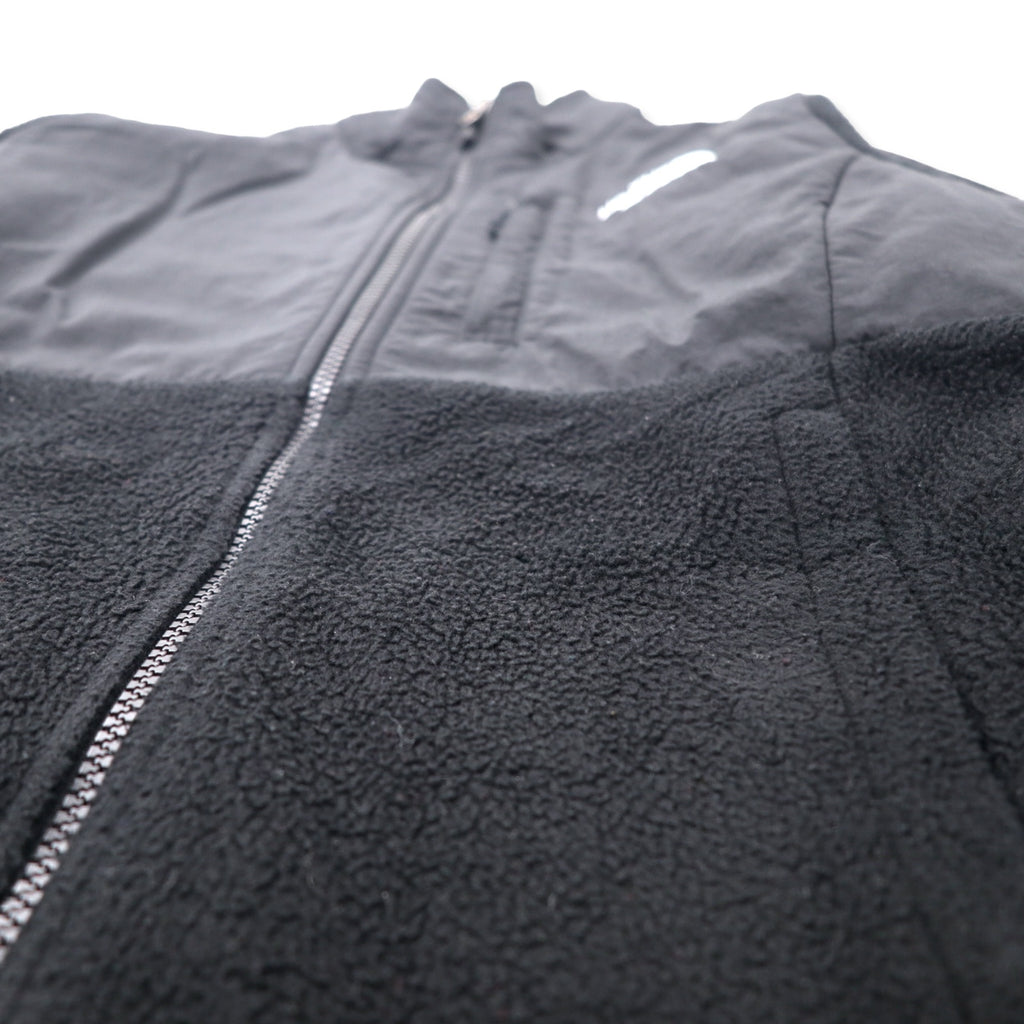 THE NORTH FACE Denali Jacket POLARTEC Fleece S Black Polyester One Point Logo Embroidery