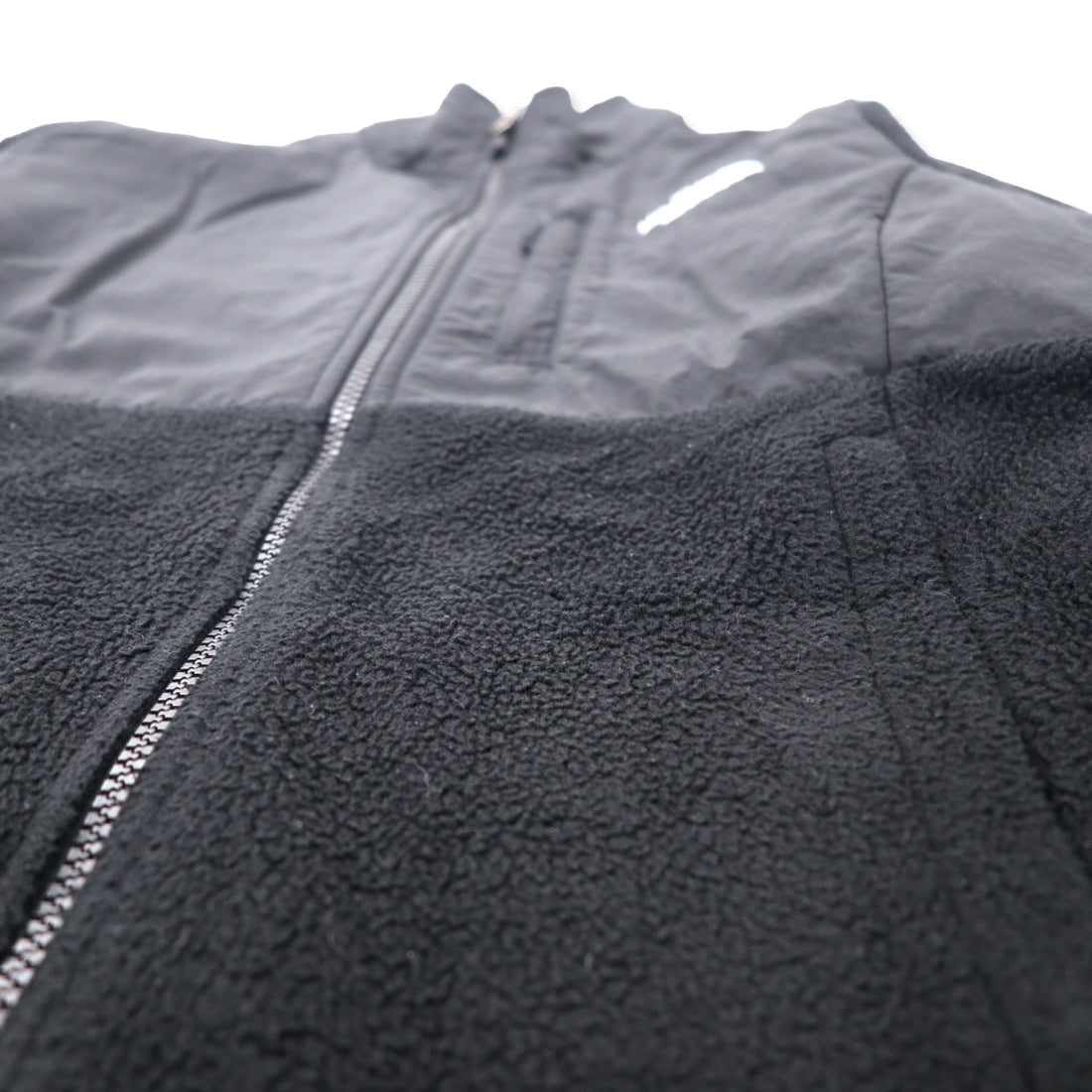 THE NORTH FACE Denali Jacket POLARTEC Fleece S Black Polyester One Point Logo Embroidery