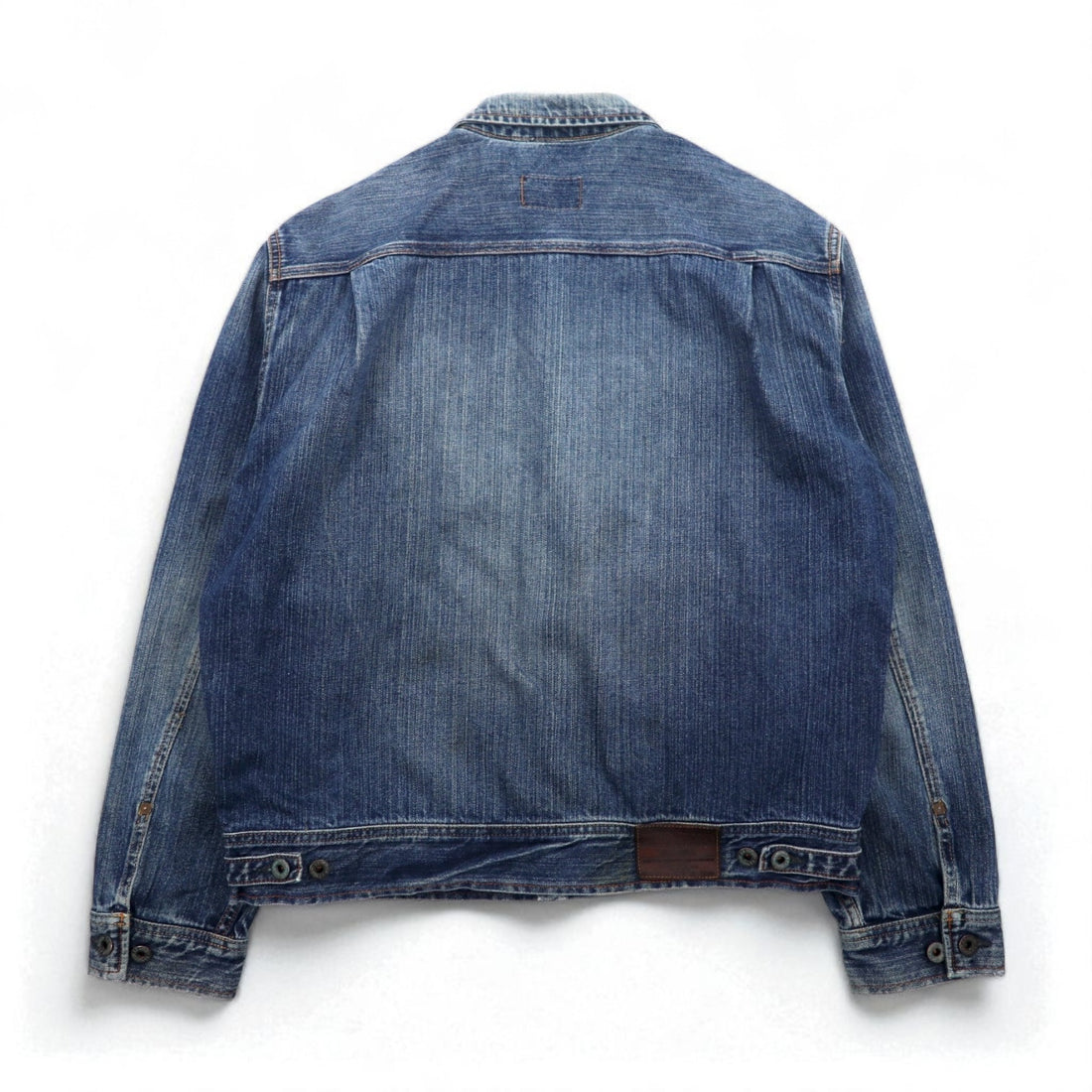 POLO JEANS ( RALPH LAUREN ) 90年代 デニムジャケット Gジャン L インディゴ GIVE JAKET 3YU18
