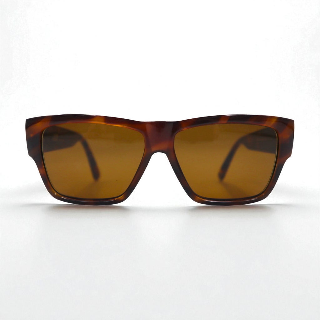 Gianni Versace スクエア ウェリントン サングラス ベッコウ メデューサ MOD.372/DM イタリア製