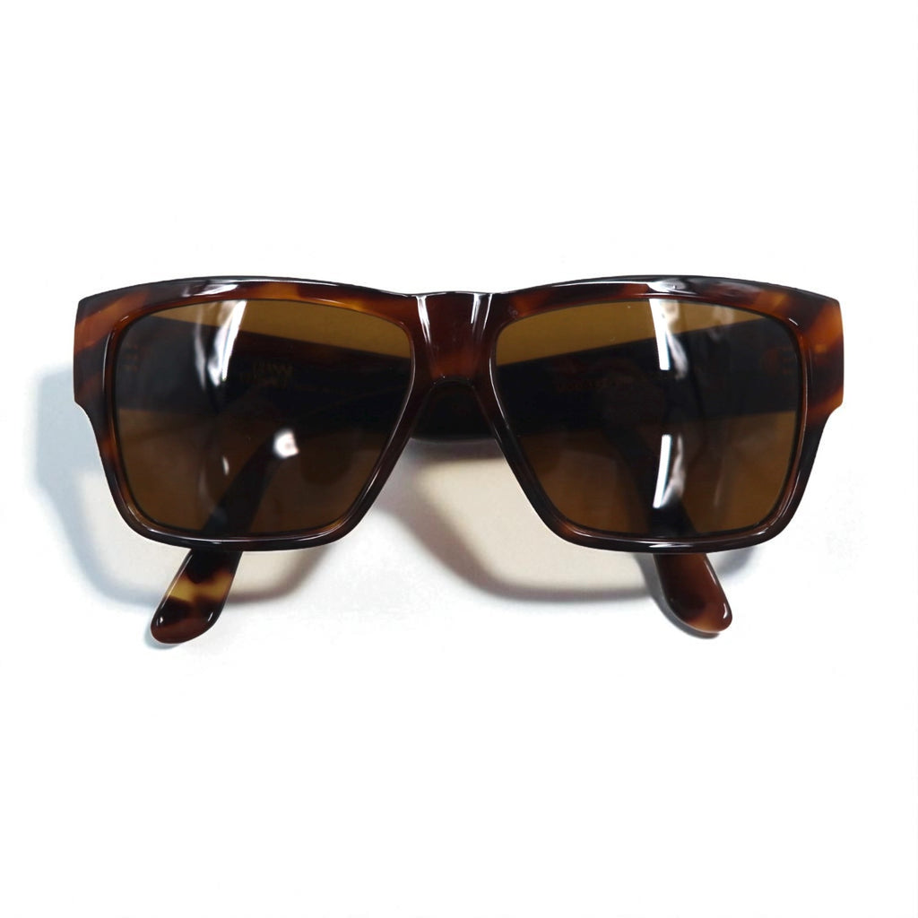 Gianni Versace スクエア ウェリントン サングラス ベッコウ メデューサ MOD.372/DM イタリア製