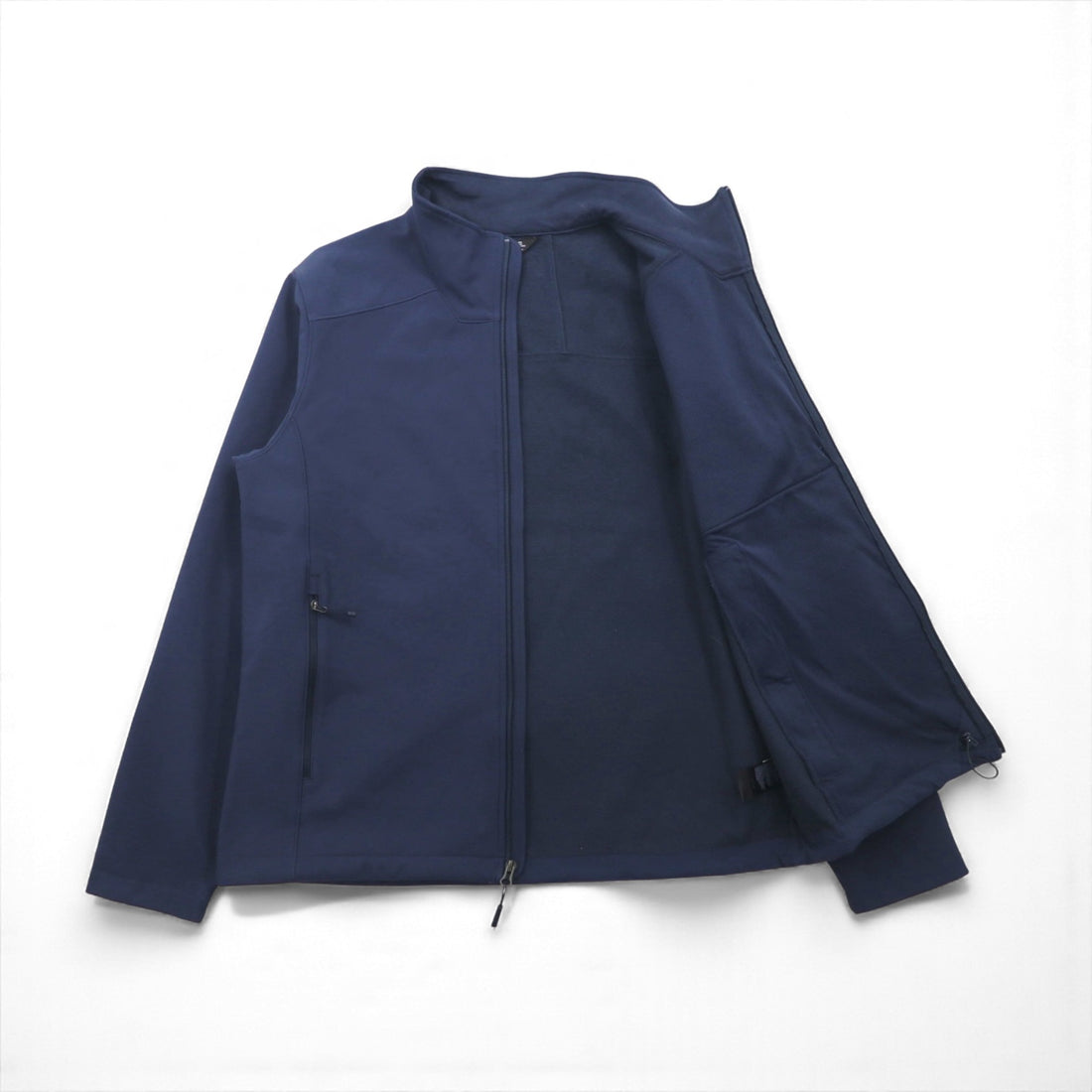 THE NORTH FACE ソフトシェルジャケット APEX BIONIC2 フリースジャケット L ネイビー ドローコード WINDWALL A2RE7U6R US規格