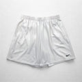 NIKE Dri-Fit Shorts Half Pants L White Swoosh Game Pants