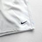 NIKE Dri-Fit Shorts Half Pants L White Swoosh Game Pants