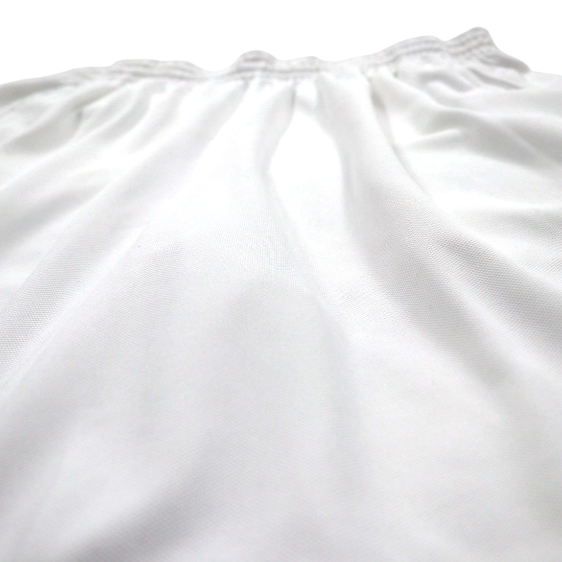 NIKE Dri-Fit Shorts Half Pants L White Swoosh Game Pants