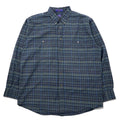日本然リトテ-古着オンライン-PENDLETON フランネル ボタンダウンシャツ L グリーン チェック コットン EXPEDITION SHIRT-PENDLETON Flannel button-down Shirts L Green Checked Cotton EXPEDITION SHIRT