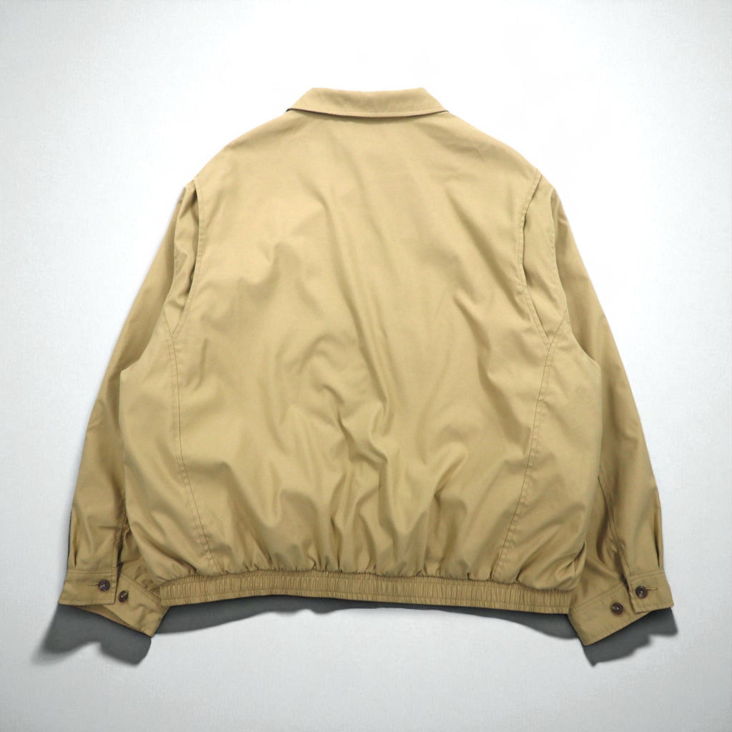 Polo Ralph Lauren 90s Swing Top Harrington Jacket, XL, Beige, Chin Strap, Small Pony Embroidery