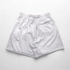 NIKE Dri-Fit Shorts Half Pants L White Swoosh Game Pants