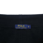 Polo Ralph Lauren スウェットパンツ S ブラック コットン スモールポニー刺繡