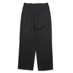 90年代 OLLY GAN 3タック ワイド スラックスパンツ 44 ブラウン ポリエステル ウール