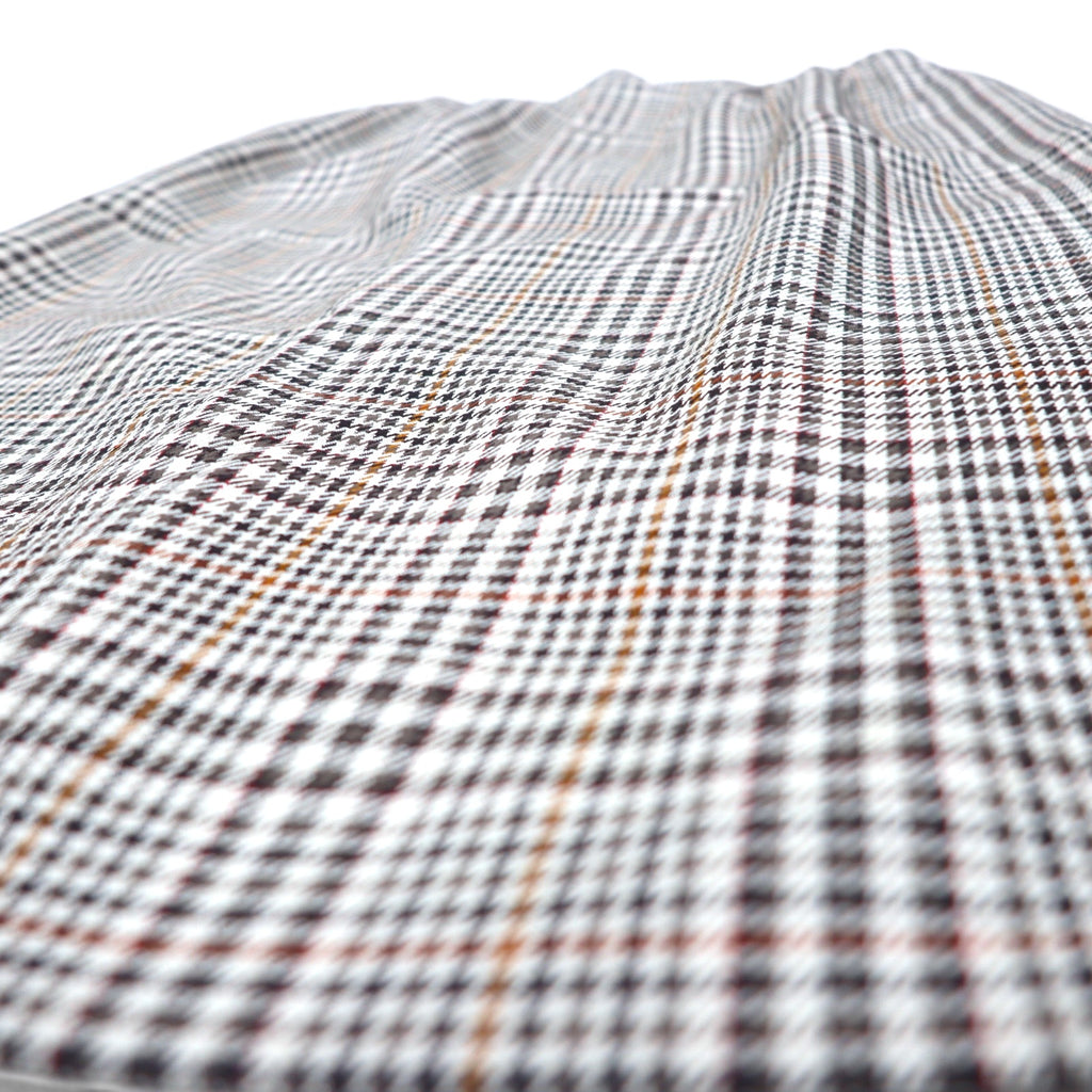 Burberrys シルク ダブル スーツ セットアップ M ベージュ チェック ウール WILLIAM BROWN