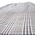 Burberrys シルク ダブル スーツ セットアップ M ベージュ チェック ウール WILLIAM BROWN