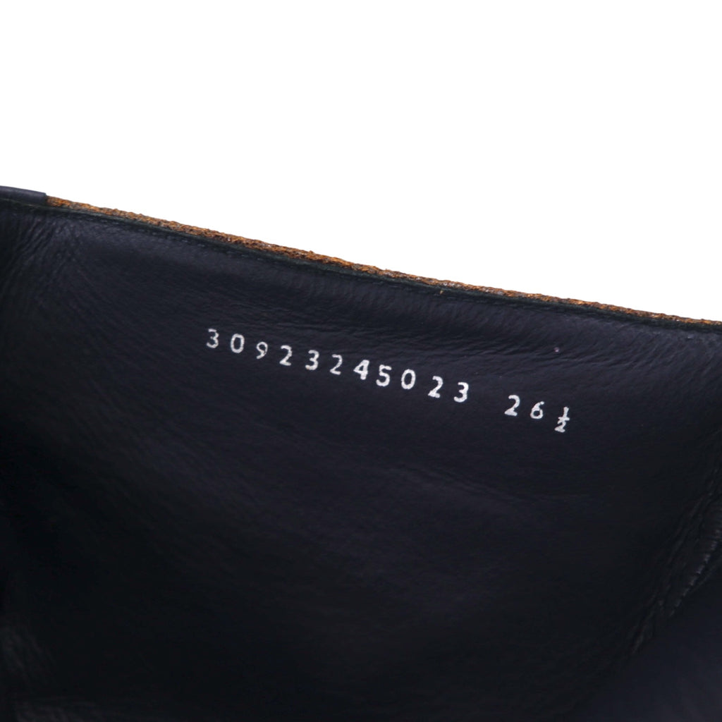 KENZO 日本製 レザー サイドジップブーツ 26.5cm クラック加工 グッドイヤーウェルト製法 30923245023