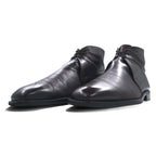 BURBERRY Chukka Boots Ankle Boots 27cm Brown Leather BU1520
