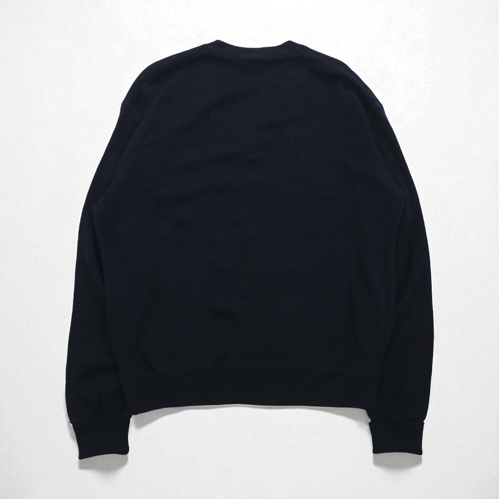 LACOSTE 80年代 スペイン製 Vネック アクリルニット セーター L ネイビー