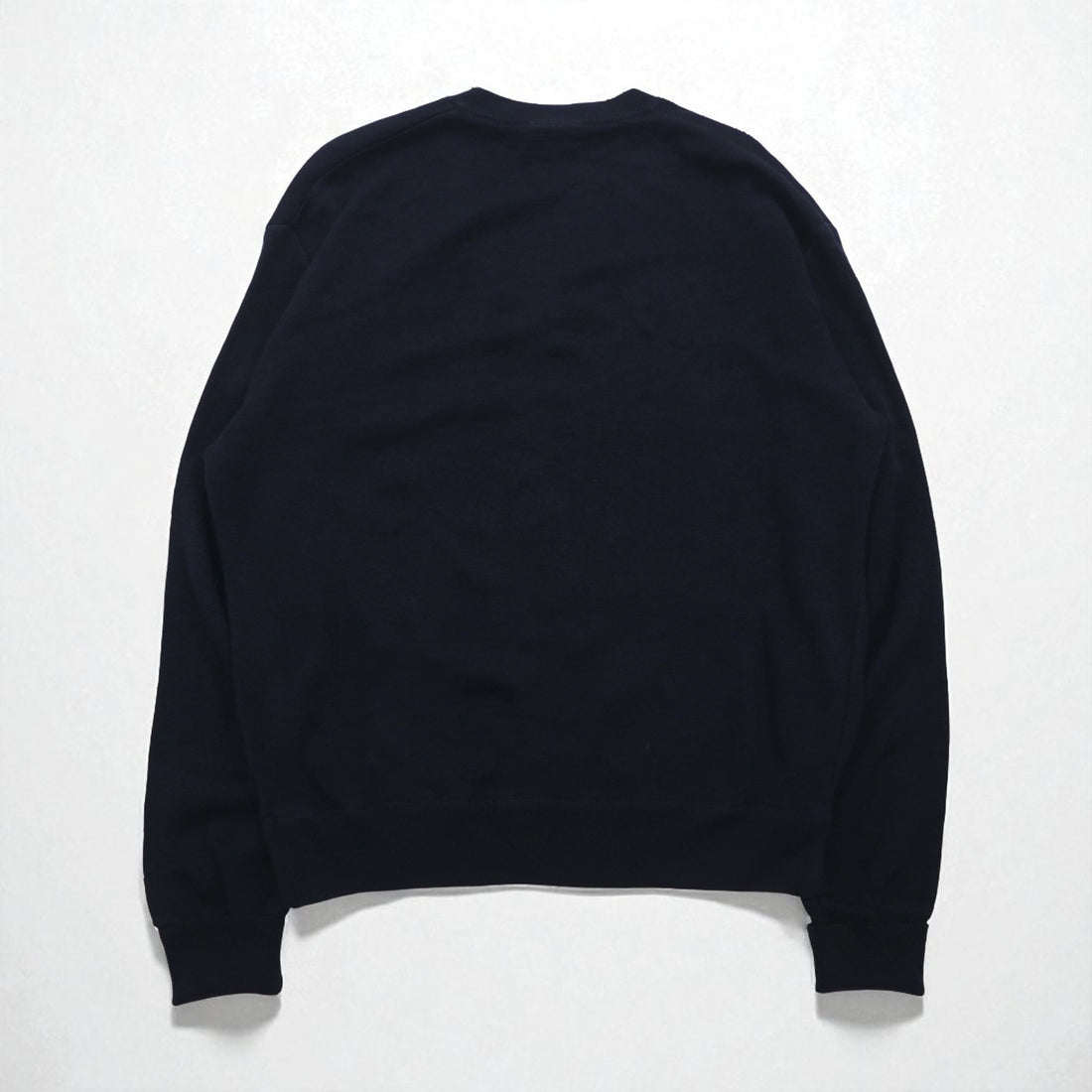 LACOSTE 80年代 スペイン製 Vネック アクリルニット セーター L ネイビー