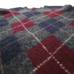 Polo Ralph Lauren 90s Argyle Knit Sweater, 2XL, Gray Wool, Crew Neck