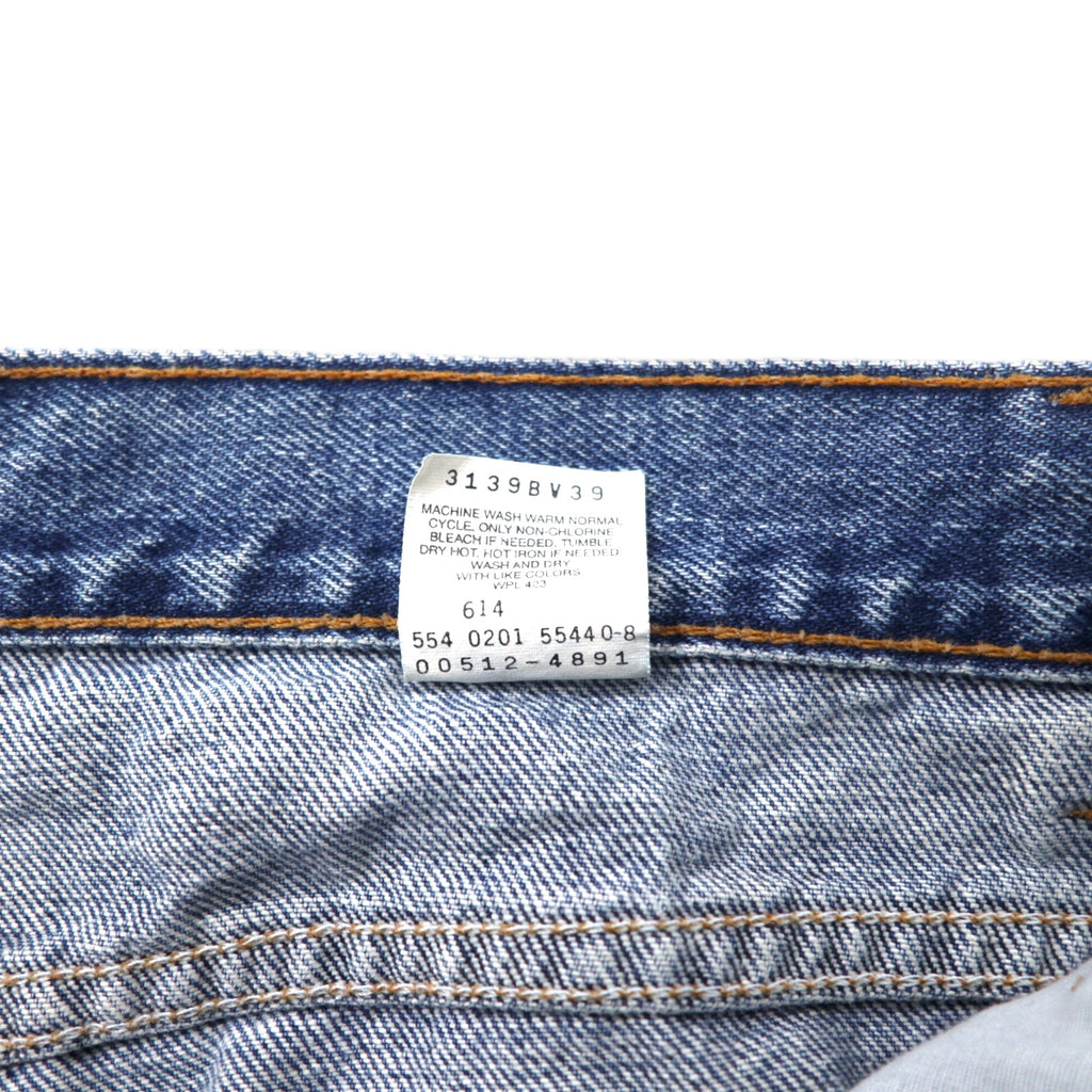 Levi's USA Made 00's Slim Fit Tapered Denim Pants 36 Blue Cotton SLIM FIT 00512-4891