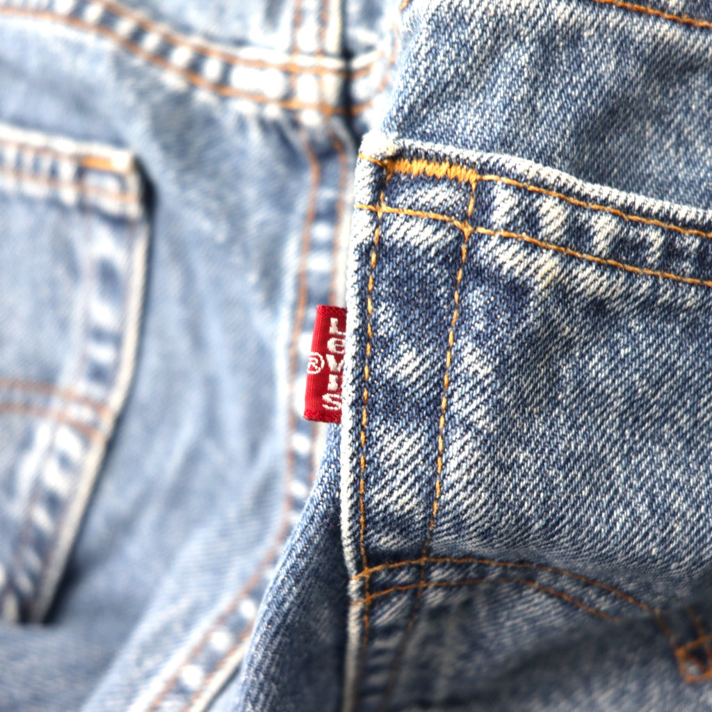 Levi's USA Made 00's Slim Fit Tapered Denim Pants 36 Blue Cotton SLIM FIT 00512-4891