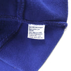 Ralph Lauren 90s Reverse Weave Sweatshirt, XL, Blue, with Small Pony Embroidery
