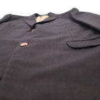 80s Japan Vintage 2-Piece Suits Ando 80s Japanese Made Suit Set, Size L, Brown Wool