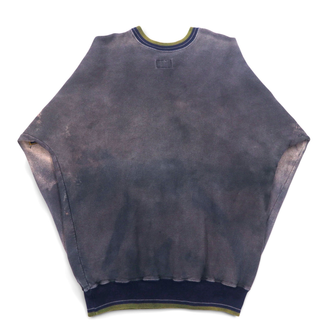 Made in the USA LEGENDS ATHLETIC Tie-dye College Sweatshirt L Bleached Fleece Lining MICHIGAN
