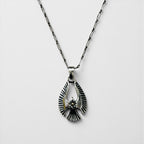 Vintage Silver Thunderbird Necklace インディアンジュエリー シルバー ネックレス イーグル SILVER 925 ホピチェーン