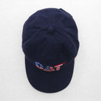 CAT American Company 6 Panel Cap FREE Belt Navy Cotton Stars and Stripes