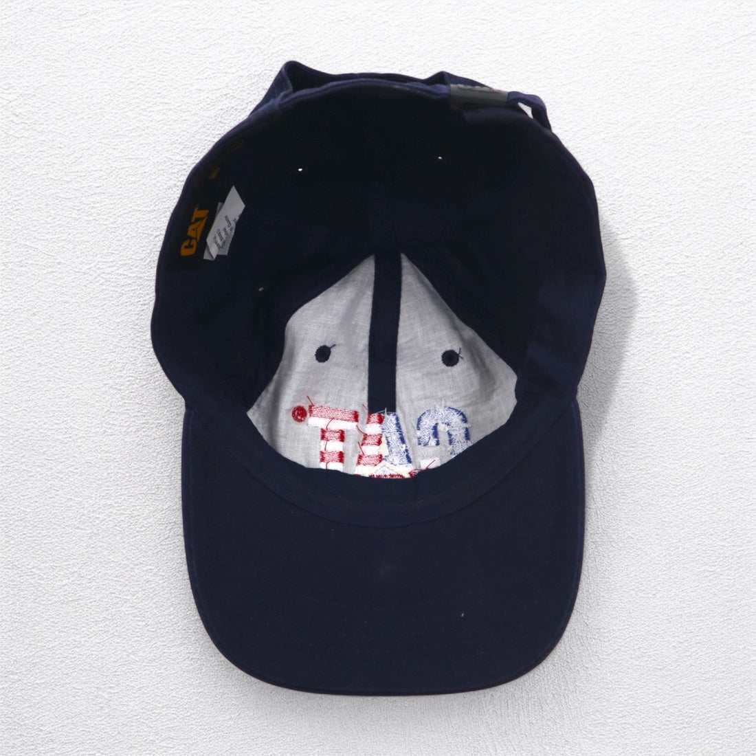 CAT American Company 6 Panel Cap FREE Belt Navy Cotton Stars and Stripes