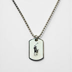 Ralph Lauren ドッグタグ ボールチェーン シルバー ネックレス SILVER 925 プレート ポニー