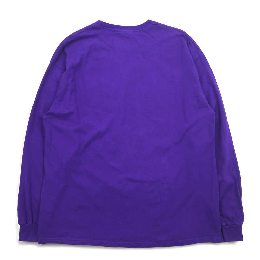 GILDAN Long Sleeve T-Shirt, XL, Purple, Cotton, NFL BATTLE OF THE BAYS
