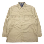 日本然リトテ-古着オンライン-VAN -JAC- ワークシャツ L ベージュ コットン ボックスシルエット-VAN -JAC- Work shirt L beige cotton box silhouette