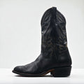 Vintage 90s Leather Cowboy Western Boots CRISTOBAL ROMERO カウボーイ ウエスタンブーツ 27.5cm ステッチ 刺繍 9622