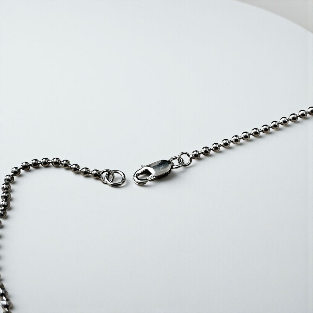 Ralph Lauren ドッグタグ ボールチェーン シルバー ネックレス SILVER 925 プレート ポニー