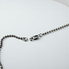 Ralph Lauren ドッグタグ ボールチェーン シルバー ネックレス SILVER 925 プレート ポニー