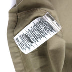 Carhartt Twill Work Shirt, Large, Beige, Polyester, Cotton, S224, Made in Mexico