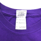 GILDAN Long Sleeve T-Shirt, XL, Purple, Cotton, NFL BATTLE OF THE BAYS