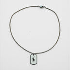 Ralph Lauren ドッグタグ ボールチェーン シルバー ネックレス SILVER 925 プレート ポニー