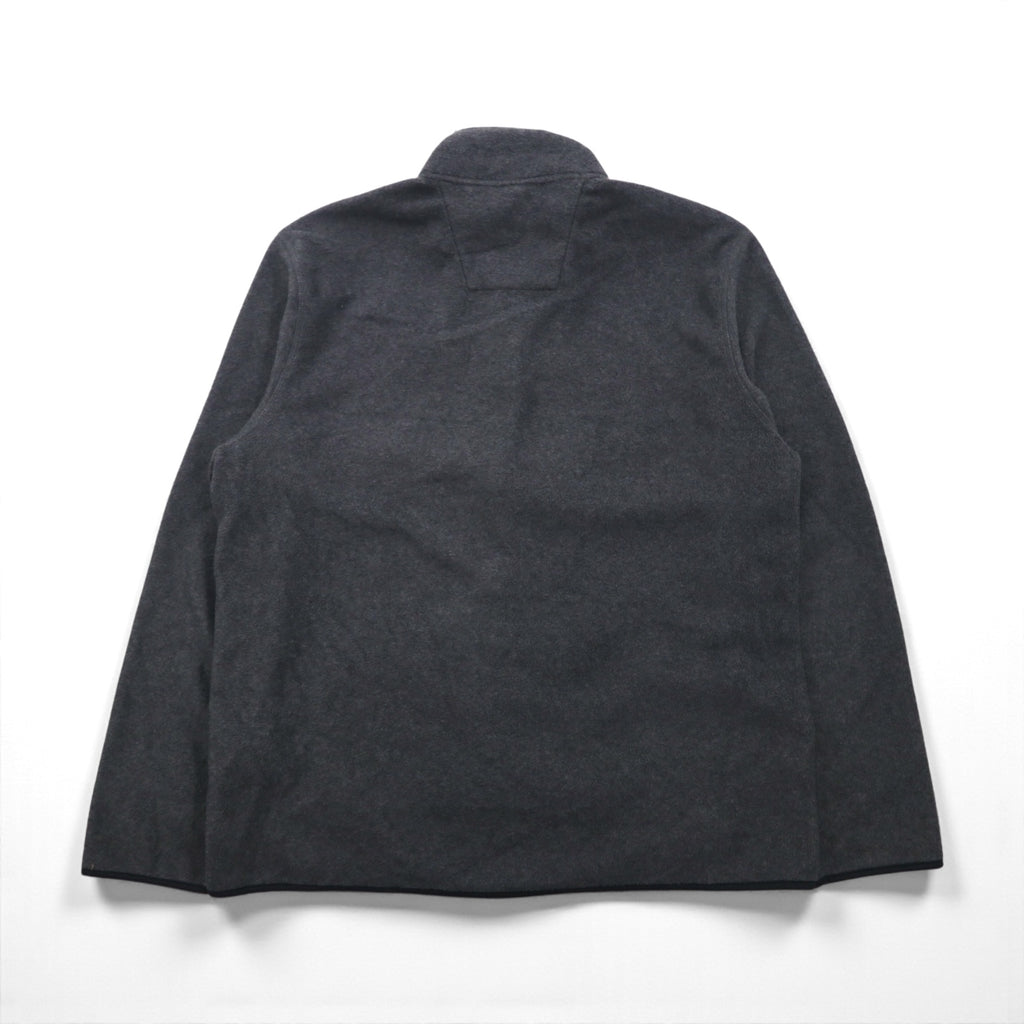 NAUTICA Full Zip Fleece Jacket XL Gray Drawcord