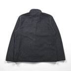 NAUTICA Full Zip Fleece Jacket XL Gray Drawcord