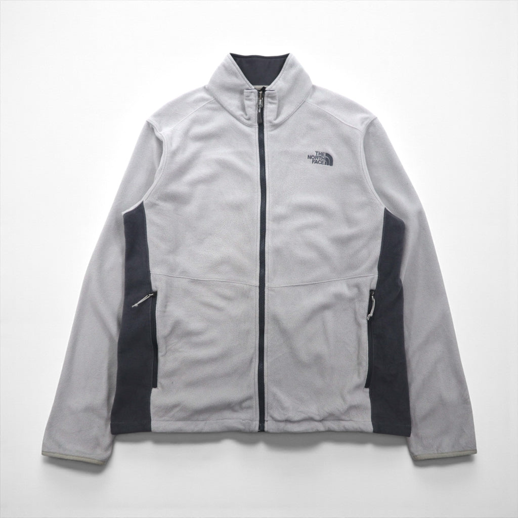 THE NORTH FACE POLARTEC Fleece Jacket L Gray Drawcord A7SP US Standard