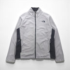 THE NORTH FACE POLARTEC Fleece Jacket L Gray Drawcord A7SP US Standard