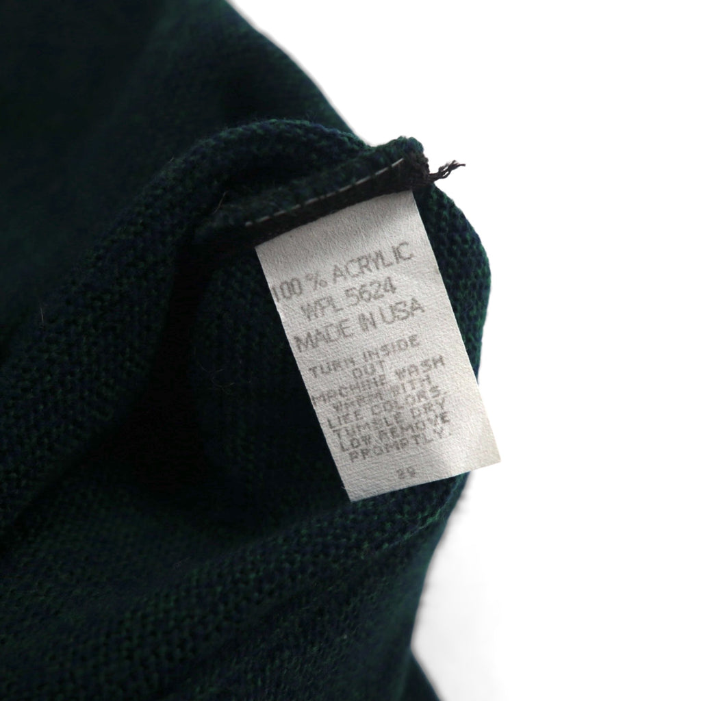 90s USA Vintage Cardigan Cypress Links 90s USA Made Acrylic Knit Cardigan XL Khaki