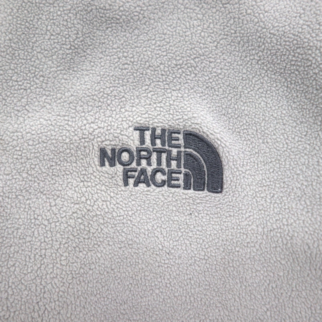 THE NORTH FACE POLARTEC Fleece Jacket L Gray Drawcord A7SP US Standard